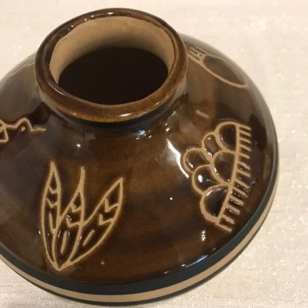Saguaro Stoneware Vase Native Art